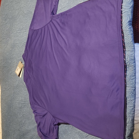 Savalino Bowling Jersey Dassioy ☆ 3XL ☆ Purple ☆ NWT ☆ 2 way stretch, quick dry - Picture 8 of 14